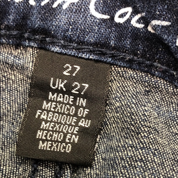 KENNETH COLE DARKWASH SKINNY JEANS 27x31 ⭐️ - Picture 7 of 12